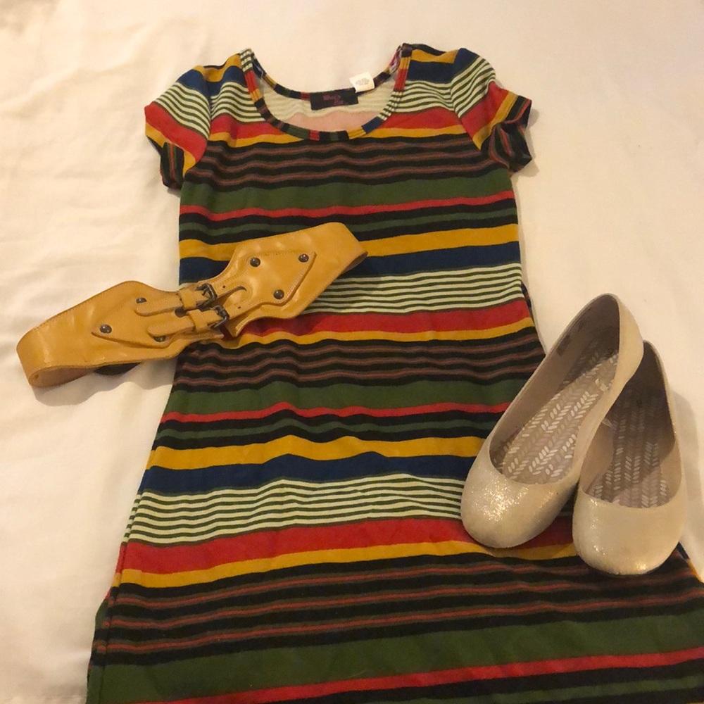 Multicolored Jersey Dress